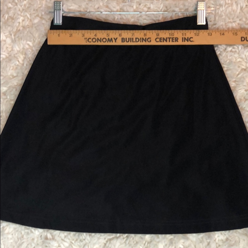 Black skirt